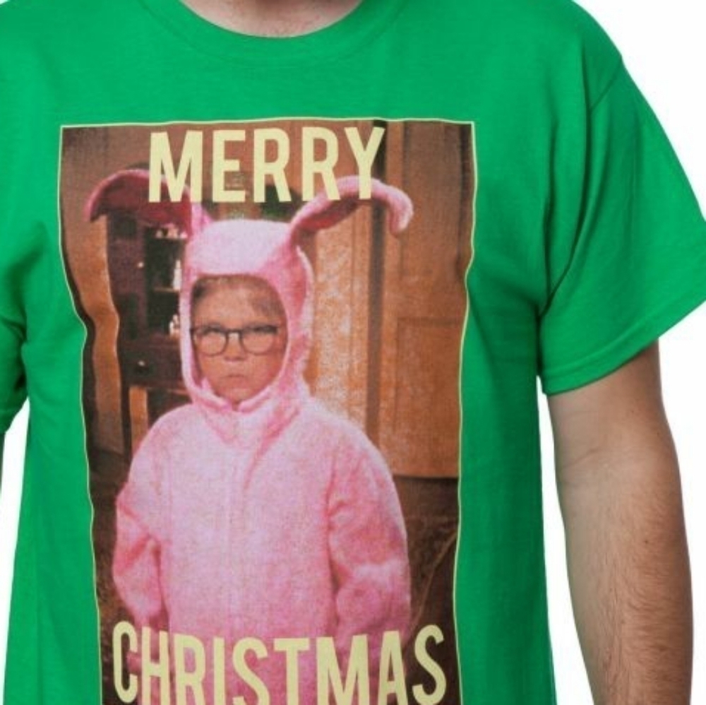 NEW! CHRISTMAS STORY Novelty T-shirt.